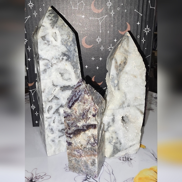 Sphalerite Tower Set of 3 - Picture 3 of 6